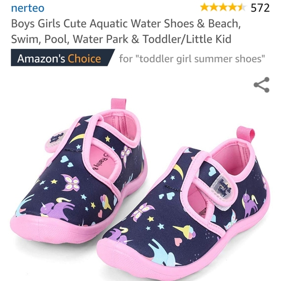 girls water shoes size 1